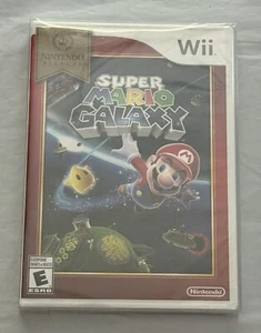 Super Mario Galaxy (Selects Version) For Nintendo Wii + Protector - NEW + SEALED - Picture 1 of 12