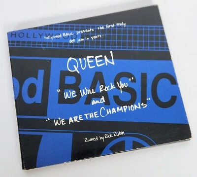 Queen We Will Rock You Remix Maxi Single CD Rick Rubin Flea Chad Smith Foto 1 de 3