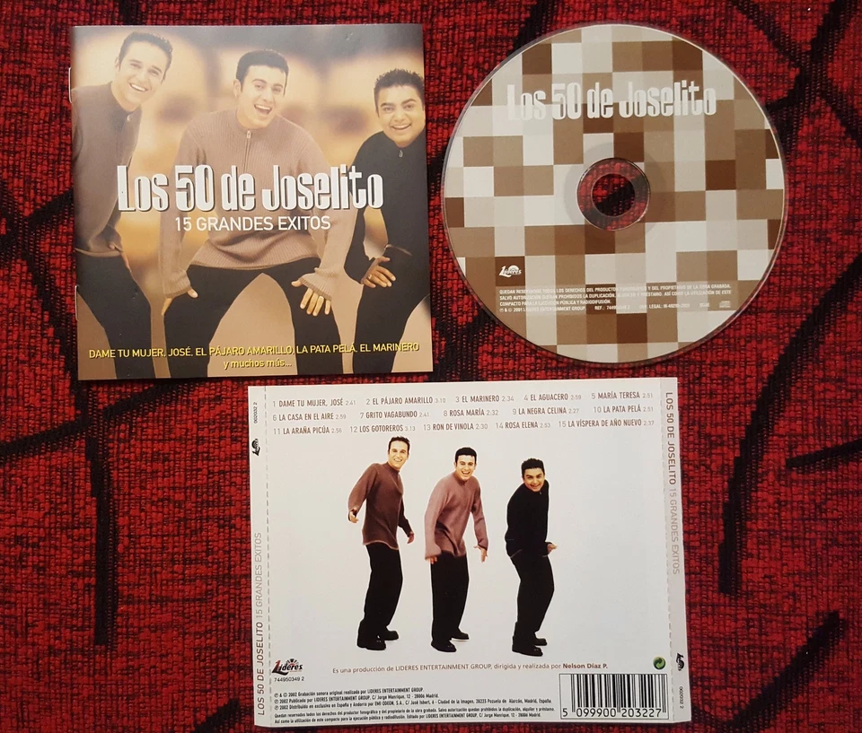 LOS 50 DE JOSELITO **15 Grandes Exitos** VERY SCARCE 2002 Spain CD - Image 1 of 1