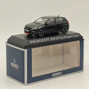 Norev 1/43 Peugeot 308 GTi SPORT VERSIO Modelo Diecast Coches Colección NEGRO - Imagen 1 de 7