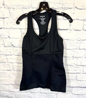 Zaggora Women's Medium Sweat Suit Tank Top Neoprene Racerback Compression - Image 1 of 4