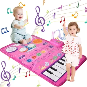 Music Mat Baby Toy 6-12 Months Toddler Toys for 1 2 3 Year Old Girl Gifts for 1 - Picture 1 of 13