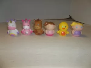 Menge 6 Rashti & Rashti Fingerpuppen Einhörner Prinzessin Ente Pferd - Bild 1 von 2