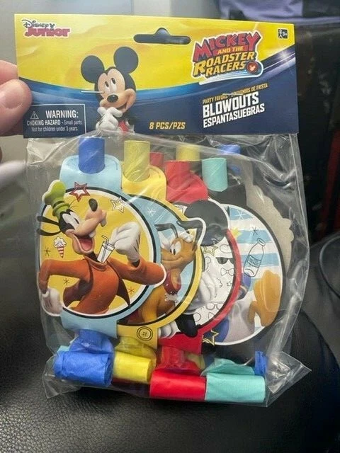 Mickey Mouse on The Go Blowouts Birthday Party Supplies Favors Noisemakers