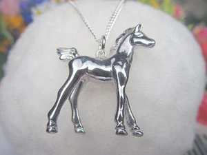 1 Fohlen Pferd Anhänger Silber 925 er - Bild 1 von 1