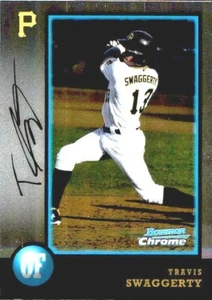 Bowman Draft 2018 cromo 98 Bowman #98B-TS Travis Swaggerty Pittsburg Pirates - Imagen 1 de 2
