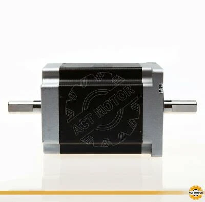 ACT MOTOR 1PC Nema34 Schrittmotor 34HS1456B 5.6A 116mm 1232oz-in Bipolar Φ14mm