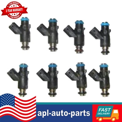 8X Inyector de combustible para Chevrolet Silverado 2500 3500 HD 6,0 L V8 2010-2019 12613412 Foto 1 de 4