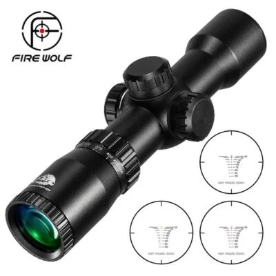 1.5-5x32 Crossbow Glass Etched Reticle Red/Green Illuminated Hunting Gun Scopes - Image 1 of 4