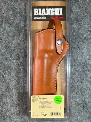 Bianchi Gunleather Lawman Holster Model 1L Left Hand - Image 1 of 4