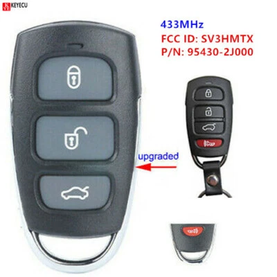 Upgraded Remote Car Key Fob 433MHz for Kia Borrego 2009 2010 2011 95430-2J000 Foto 1 de 2