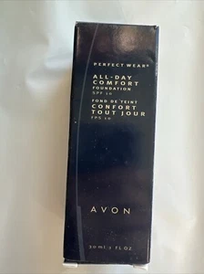 Base Avon Perfect Wear All Day Comfort Natural Fawn nueva stock antiguo - Imagen 1 de 3