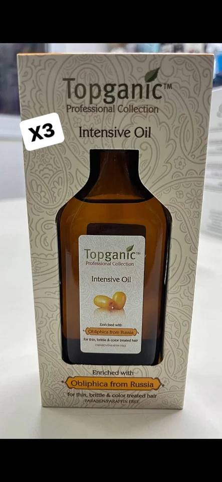 Pack Of 3 Serum Topganic Enriched With Obliphica Oil !Salt Free! - Image 1 of 1