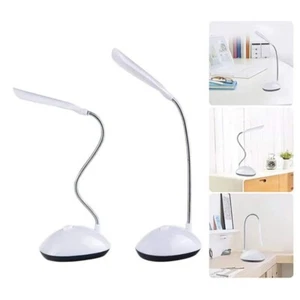 LED Desk Lamp Battery Powered Table Lamp Reading Lamp Eye Caring Desk Light - Picture 1 of 16