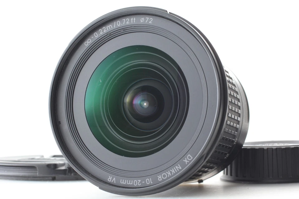 Nikon AF-P DX NIKKOR 10-20mm f/4.5-5.6G VR Lens Black from Japan #734 - Image 1 of 4