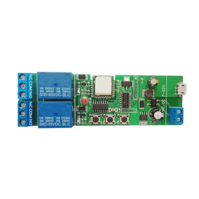 Nuevo módulo de interruptor de bloqueo autobloqueante de pulgadas de relé WiFi encendido/apagado remoto EE. UU. Foto 1 de 4