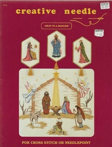 Folleto con patrón de punto de cruz o punta de aguja - FUERA EN UN PESEBRE - Aguja creativa - Imagen 1 de 1