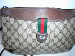 vintage gucci convertible strap clutch shoulder bag crossbody ITALY - Picture 1 of 7