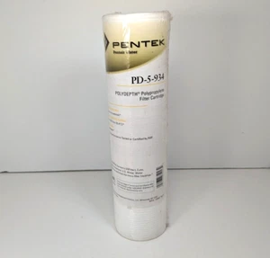 Pentek PD-5-934 Polypropylene Filter Cartridge 5 Microns 9-7/8 x 2-1/2 Pentair - Picture 1 of 9