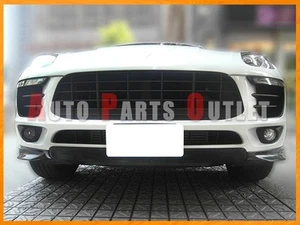 2015-2016 Porsche Macan Unpainted Front Bumper Splitter Lip (Left & Right) - Picture 1 of 2