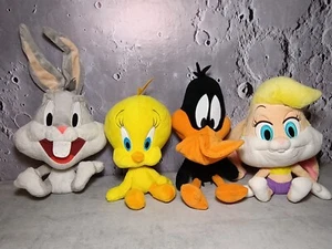 PELUCHE LOONEY TUNES 4 PEZZI x 20 CM circa- OTTIME CONDIZIONI - Foto 1 di 6