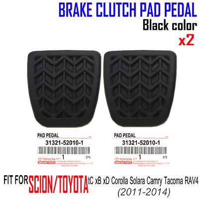 Genuine For Toyota Camry Corolla Solara Matrix Scion tC Brake Clutch Pedal Pad - Image 1 of 2