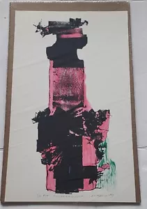 BERT KLOEZEMAN 1921-87 KANADA SIGNED LITHOGRAPH PRINT 1973 ARTIST PROOF AP #1/12 - Bild 1 von 2