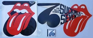 Rolling Stones "Sucking in the 70's" Promo Die Cut Card Stock Poster Rock Roll - Picture 1 of 5