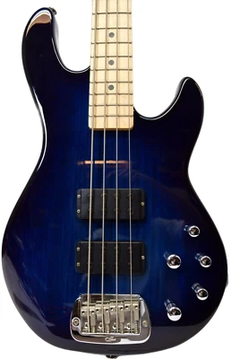 G&L M-2000 Bass Guitar Blue Burst USA with Hard Case - Image 1 of 4
