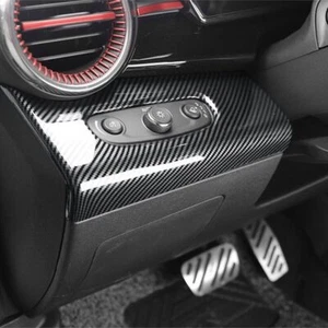For Chevrolet Trax 2024 Carbon Fiber Headlight Switch Button Cover Trim Frame - Picture 1 of 4