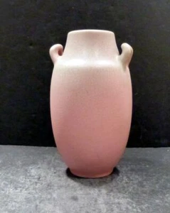 Rookwood Mauve and Green Matt Glaze Handled Vase, shape 77C, dated 1931 - MINT - Picture 1 of 8