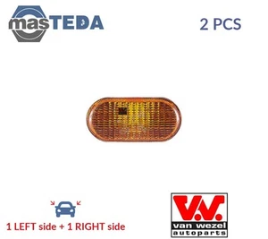 4337914 INDICATOR LIGHT BLINKER LAMP PAIR VAN WEZEL 2PCS FOR RENAULT 21,19 II - Picture 1 of 5