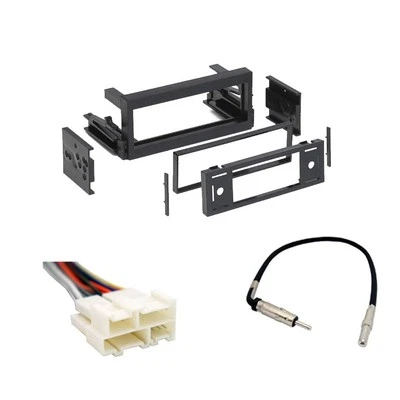 with Chevy Avalanche 2002 Single DIN Stereo Harness Radio Install Dash Kit Packa - Image 1 of 4