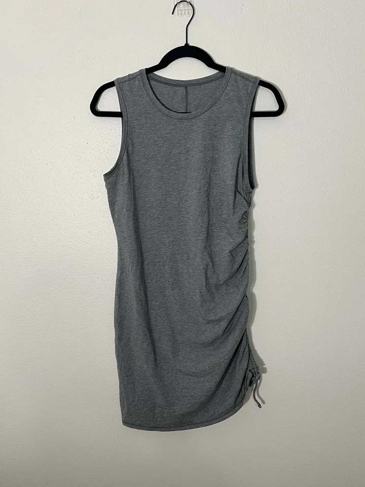 Lululemon Cinch It Sleeveless Dress Gray Size 6 - Image 1 of 4
