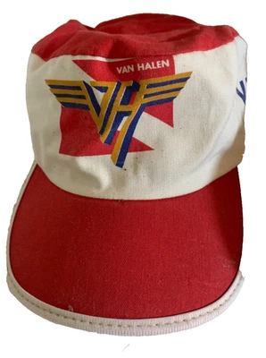 Rare Vintage 80s Van Halen - Diver Down Painter Flex Fit Artist Licensed - Image 1 of 4