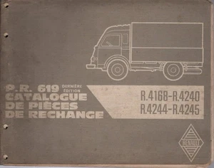 CATALOGUE DE PIECES DE RECHANGE RENAULT GALION DIESEL R4168 R4240 R4244 R4245 - Imagen 1 de 1