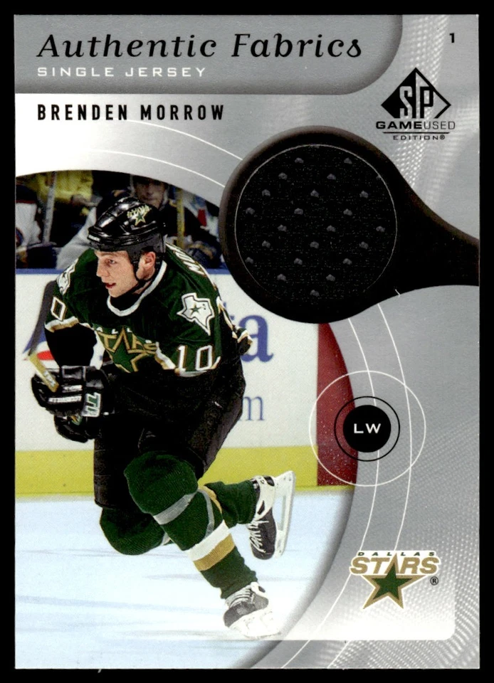 2005-06 SP Game Used Authentic Fabrics Brenden Morrow Dallas Stars #AF-MW - Image 1 of 2