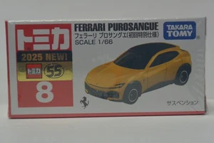 TAKARA TOMY TOMICA Diecast Car 1:66 FERRARI PUROSANGUE 1st# 8 - Picture 1 of 1