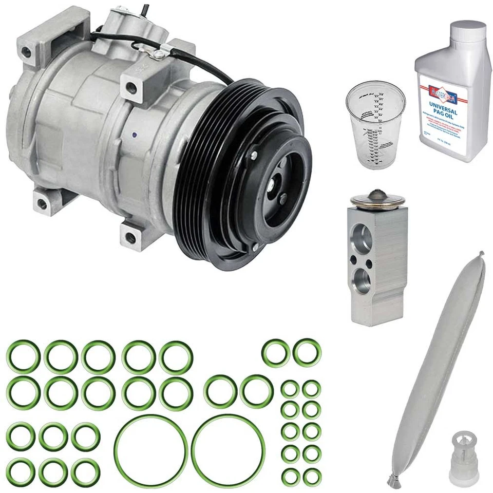 For Honda Ridgeline 2008-2011 Omega AC Compressor w/ A/C Repair Kit CSW - Image 1 of 1