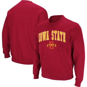 Felpa girocollo uomo Colosseo Cardinal Iowa State Cyclones arco e logo - Foto 1 di 5