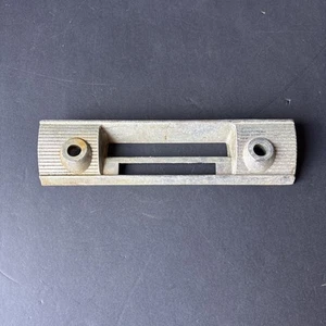 VINTAGE 1956 Ford Car Radio Chrome Bezel Faceplate Uncut OEM FOMOCO - Bild 1 von 12