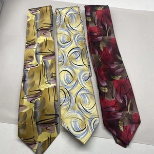 Jerry Garcia Silk Ties Lot Of 3 Limited Edition - Picture 1 of 7