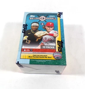 2021 Topps Big League Baseball Blaster Box Sealed (10 Packs) - Bild 1 von 2