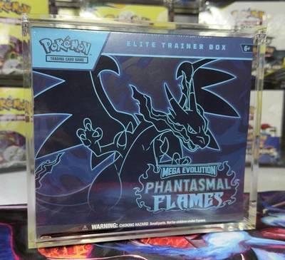 POKEMON ETB DISPLAY MAGNETIC CASE PROTECTOR ELITE TRAINER BOX HIGH QUALITY - Image 1 of 4