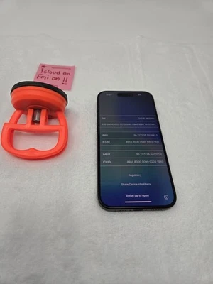  iPhone 15 Pro  - 256 GB - Unlocked - Black * Parts Only * Parts Only * READ  - Image 1 of 4