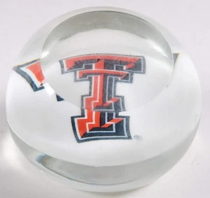 Dynasty Gallery Collegiate Glass Paperweight Texas Tech - Boxed 5558679 - Picture 1 of 1