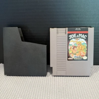 Joe and Mac for Nintendo Nes.Cartridge Only. Tested/Works - Image 1 of 2