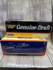 #2 Rusty Wallace Miller Gen Drft Nascar Ford Thunderb 1:24 & #2 97’ 1 Of 5k - Bild 1 von 8