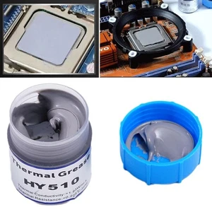 1XGrey HY510 Thermal Conductive Grease Paste GPU CPU LED Cooling Chipset-20g-HOT - Picture 1 of 6