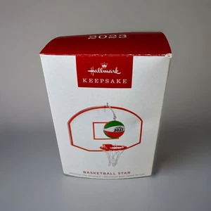NUEVO 2023 Hallmark Keepsake Baloncesto Estrella Ornamento - Imagen 1 de 5